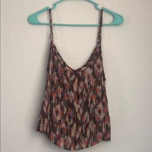 American Rag spaghetti strap cropped shirt